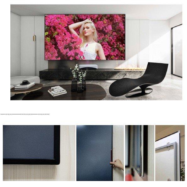 aluminum alloy ultra short throw projector screen customized for television-2