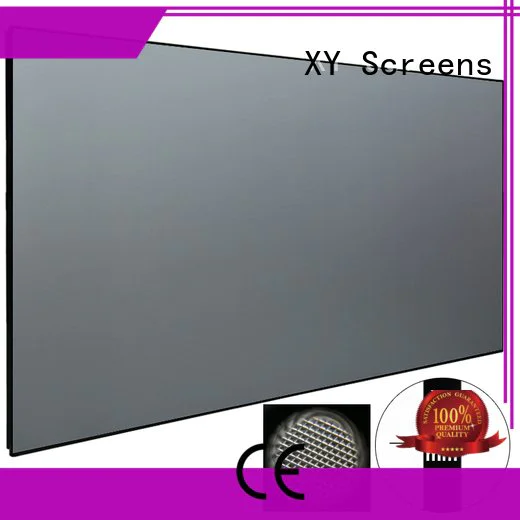 short crystal zhk100bpet ultra XY Screens ultra short throw projector screen