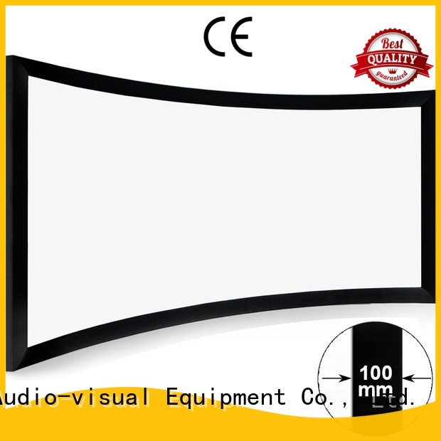 XY Screens Brand curved widescreen series home cinema projector screen