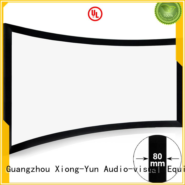 slim Home Entertainment Curved Projector Screens personalized for household