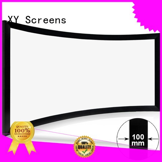 slim wholesale projector screens customized for rooms