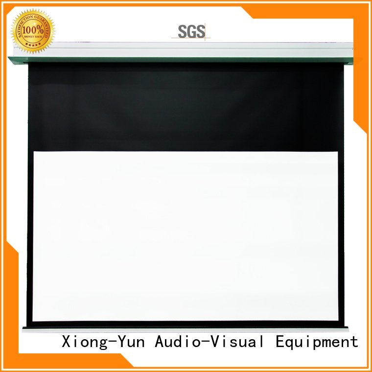 OEM home theater screen hcl1 electric projector Home theater projection screen