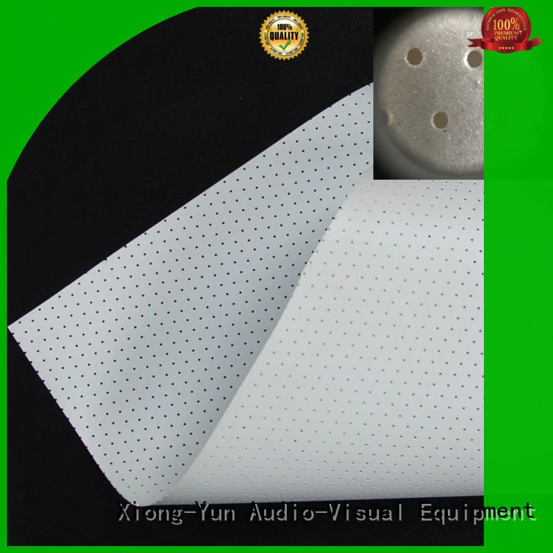 acoustic fabric customized for projector screen XY Screens