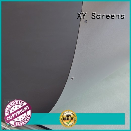 XY Screens hard screen transparent projection screen material for motorized projection screen