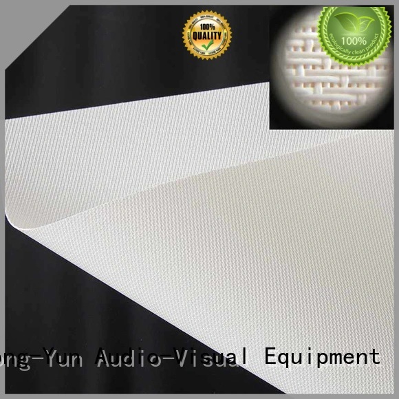XY Screens Acoustically Transparent Fabrics directly sale for thin frame projector screen