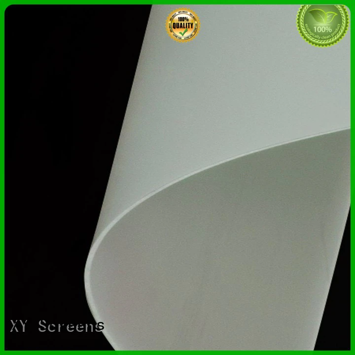 XY Screens hard projector screen fabric with good price for motorized projection screen