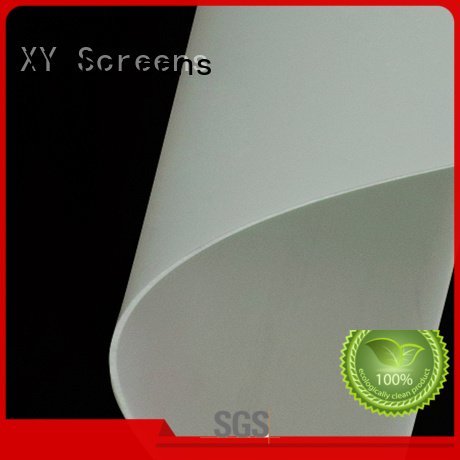 XY Screens Brand pvc Front and rear portable projector screen pet dp1