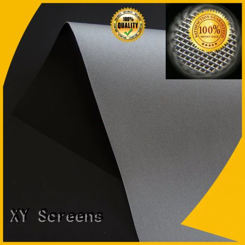 matte white fabric for projection screen crystal Ambient Light Rejecting Fabrics XY Screens Brand