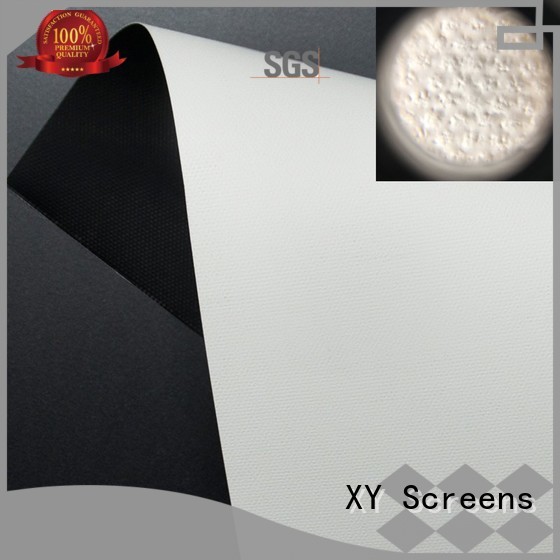 XY Screens quality best material to use for projector screen for fixed frame projection screen