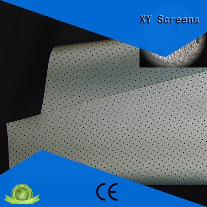 acoustic fabric perforating Acoustically Transparent Fabrics XY Screens Brand