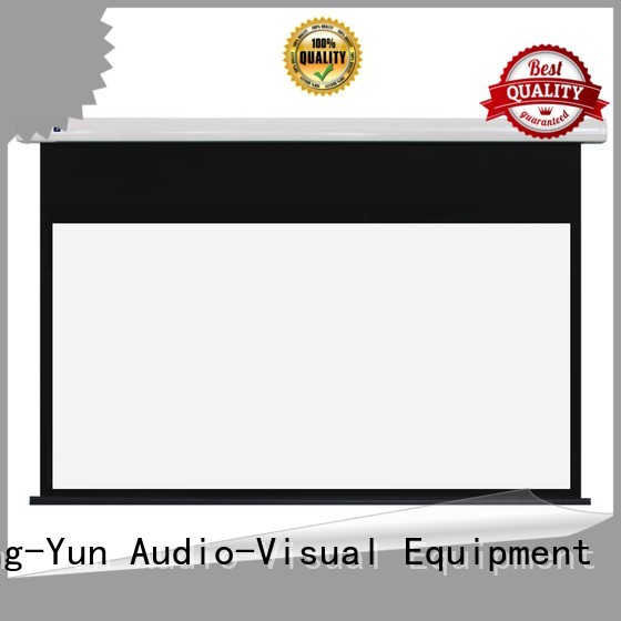 inceiling Home theater projection screen design for home
