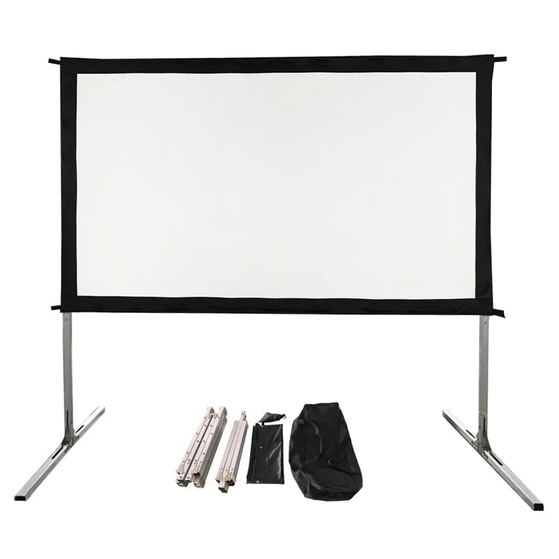 80-135 Inch Portable Fast Fold Screen with Carry Bag OPF Series