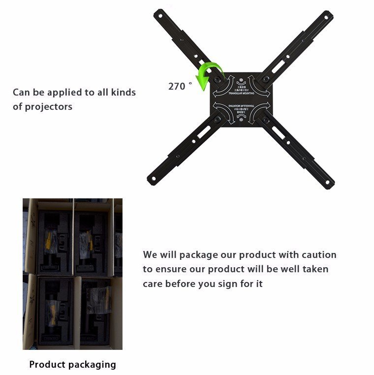 XY Screens ceiling projector floor mount series for PC