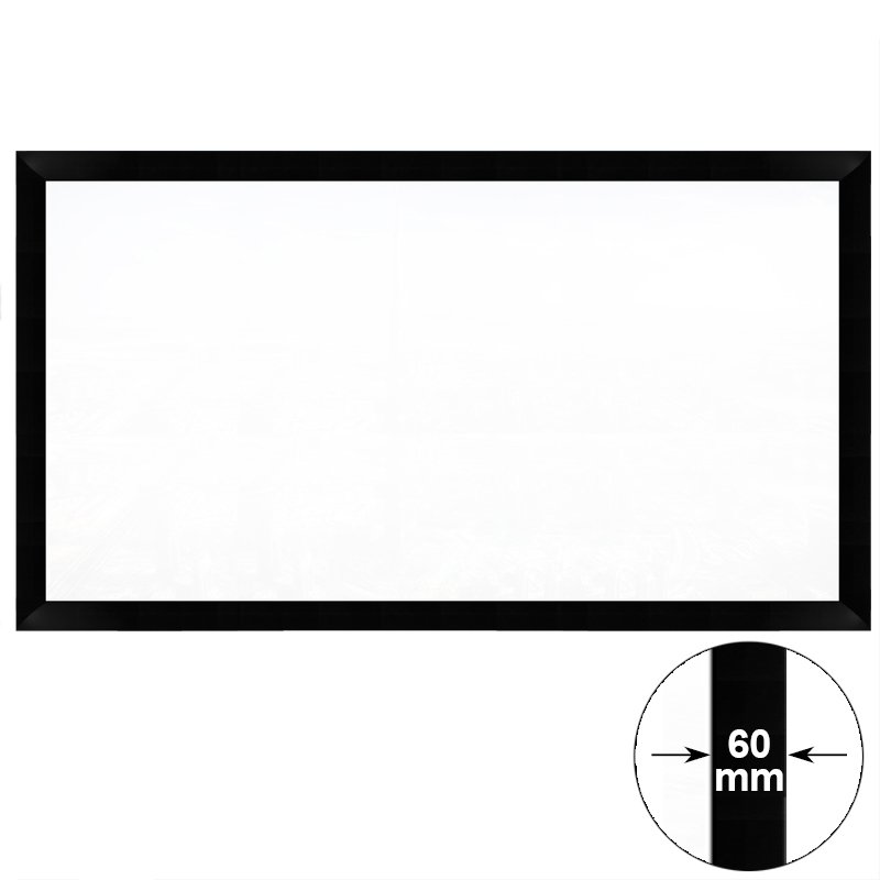 XY Screens KTV/ Mini Cinema Fixed Frame Projector Screen HK60B Series Commercial Fixed Frame Projector Screens image4