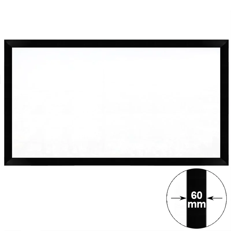 KTV/ Mini Cinema Fixed Frame Projector Screen HK60B Series