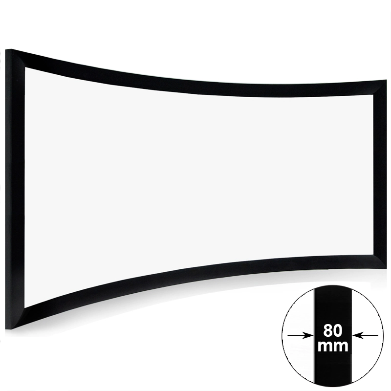 XY Screens curved home theater screen personalized for ktv