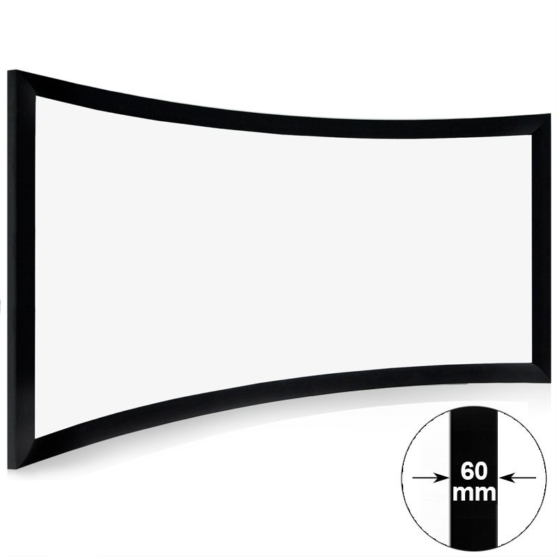 Mini-Cinema gekrümmter Projektor-Bildschirm CHK60B-Serie
