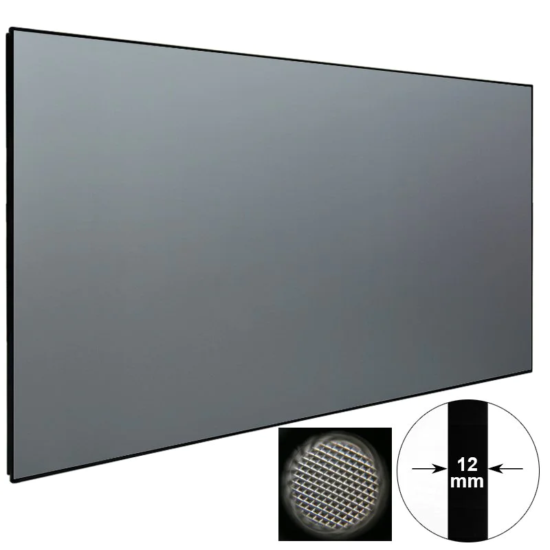 Ultra Short Throw ALR Projector Screen Projection Television ZHK100B-PET Grid