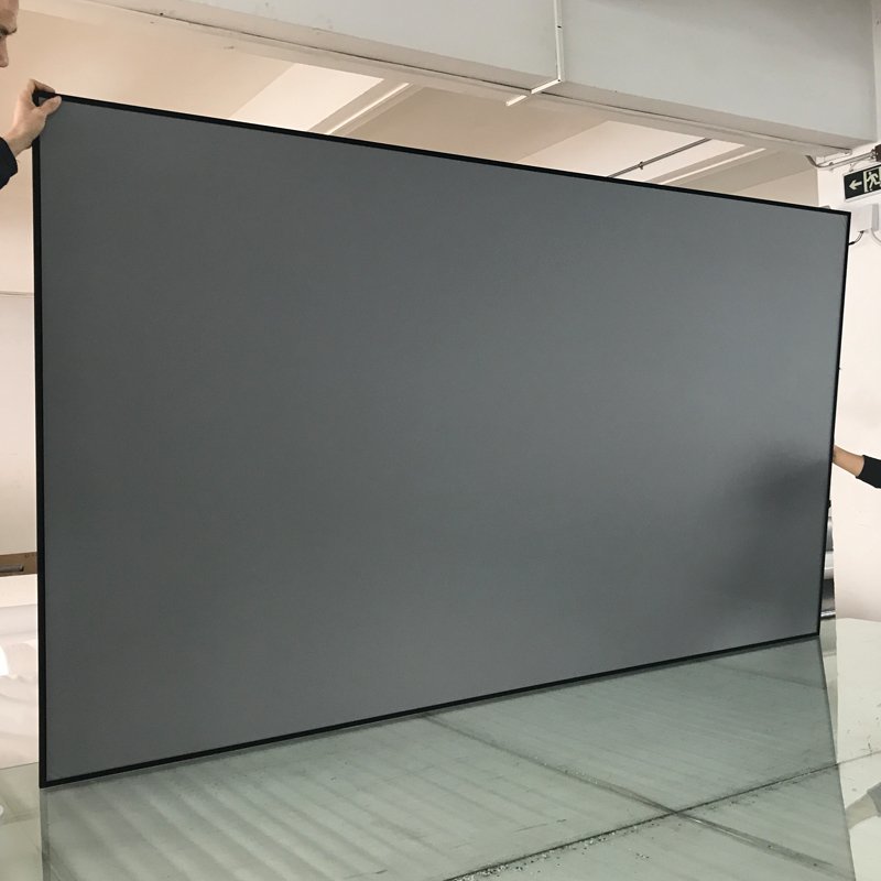 Ambient Light Rejecting Projector Screen ZHK100B-Black Crystal