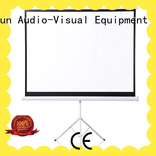 standard portable tripod projector screen wholesale for company