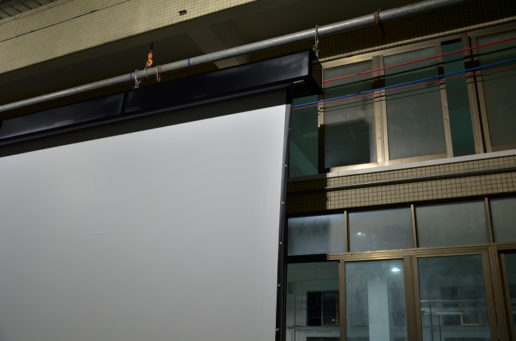 LC Series Large Motorized Screen with Steel Truss