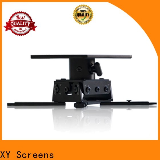 XY Screens universal video projector mount customized for PC