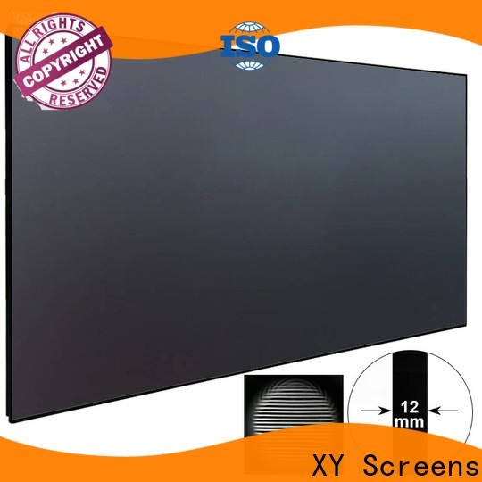 XY Screens ultra short throw projector screen customized for PC