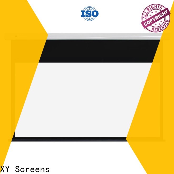 XY Screens tab tensioned projector screen supplier for household