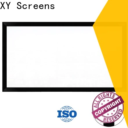 XY Screens Commercial Fixed Frame Projector Screens inquire now for company