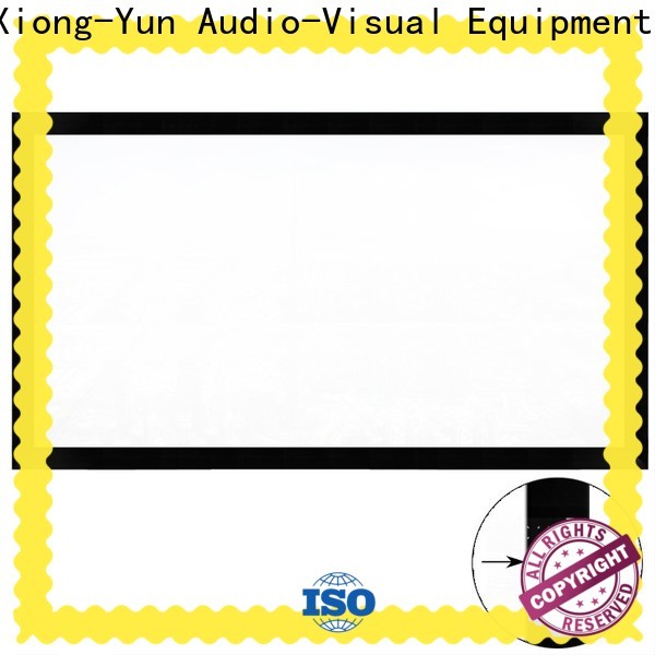 XY Screens movie projector screen supplier for office