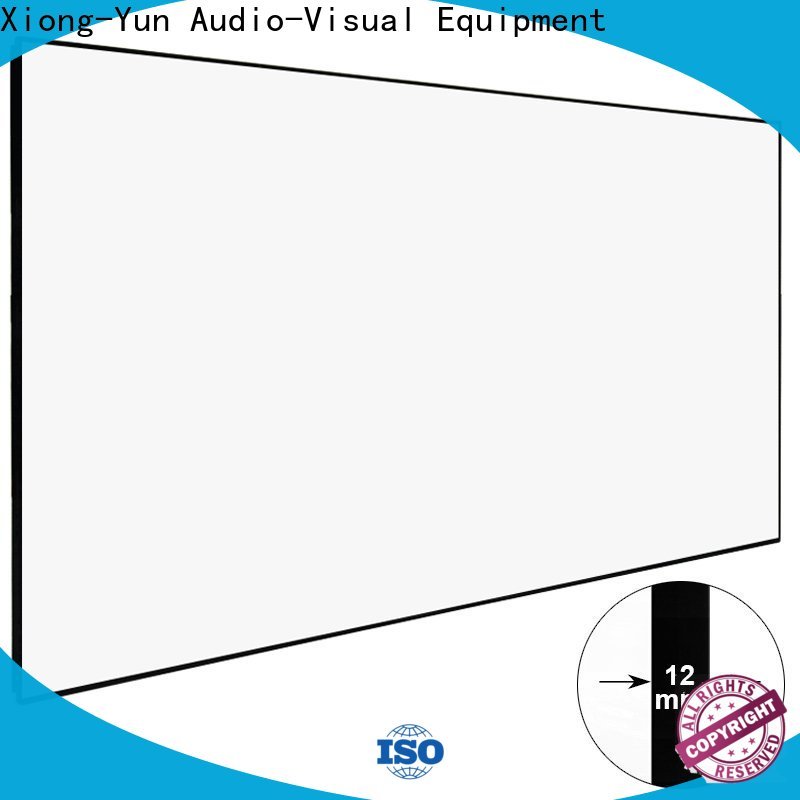 XY Screens white hd projector screen series for home