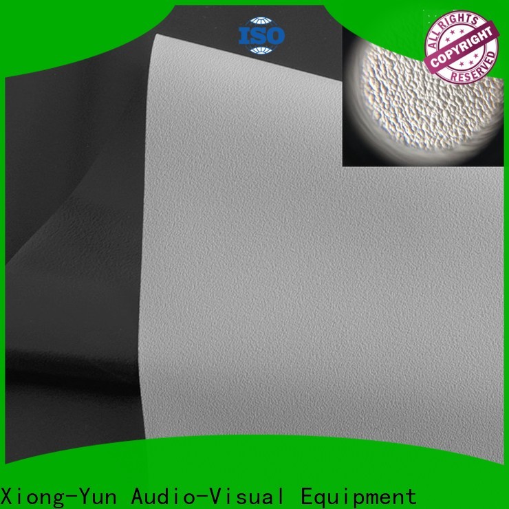 durable front fabrics inquire now for fixed frame projection screen
