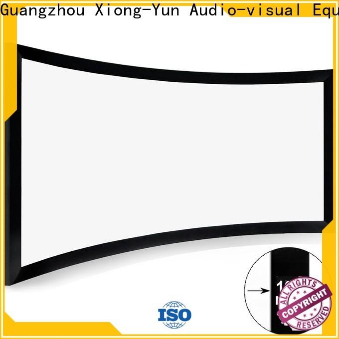 XY Screens curved projector screen diy manufacturer for indoors