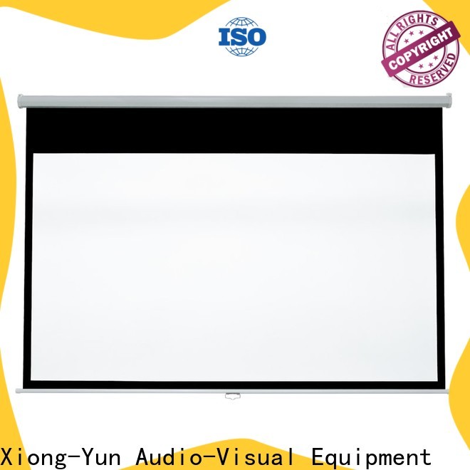 XY Screens pull down projector screen with good price for students
