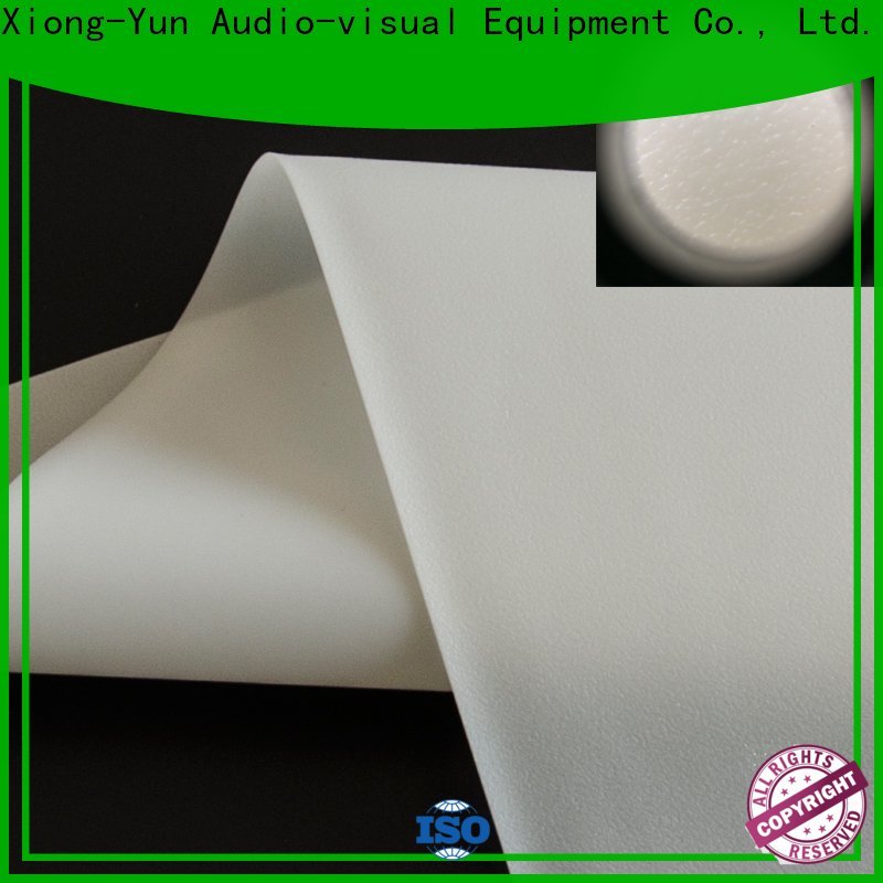 XY Screens hard rear projection fabric inquire now for thin frame projector screen