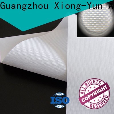 XY Screens hard projector screen fabric design for thin frame projector screen