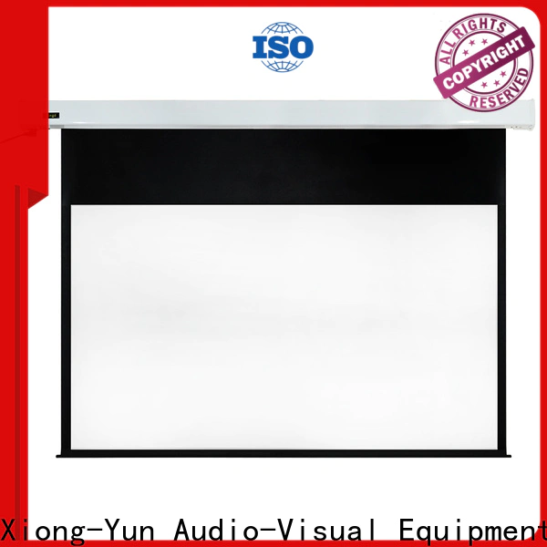 XY Screens motorized projector screen factory price for indoors