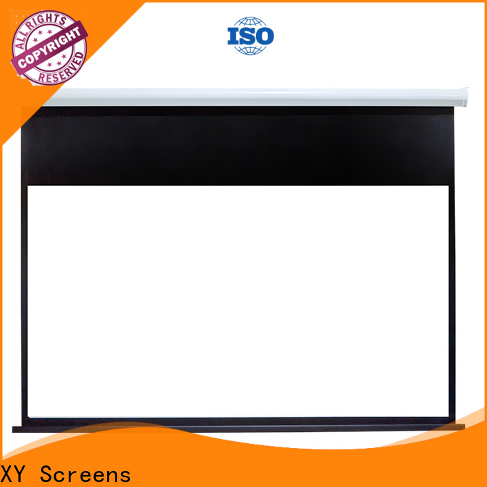 XY Screens motorized projector screen wholesale for indoors