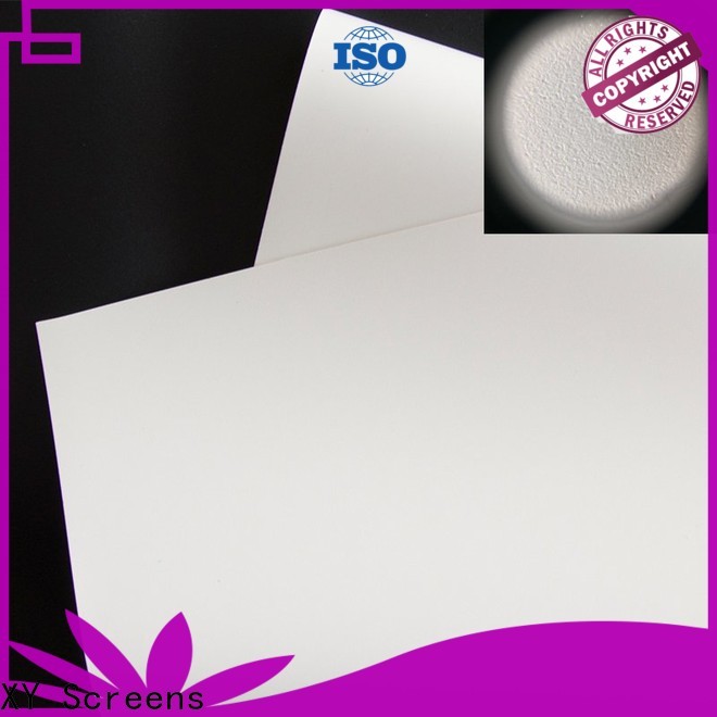 professional front and rear fabric factory for projector screen