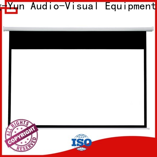 XY Screens motorized screens personalized for theater
