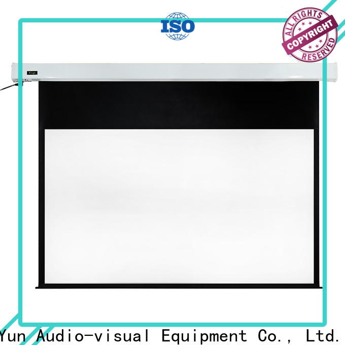 XY Screens retractable motorized screens factory price for home