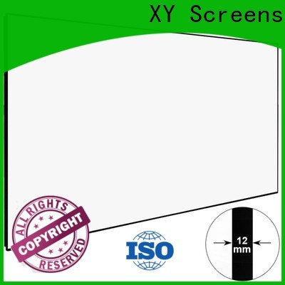 XY Screens thin HD Home Theater Projector Screen directly sale for home