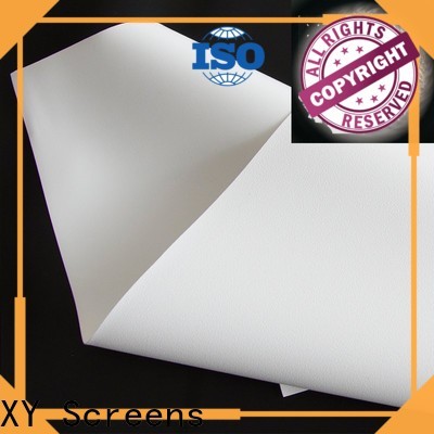 XY Screens projector screen fabric china with good price for thin frame projector screen