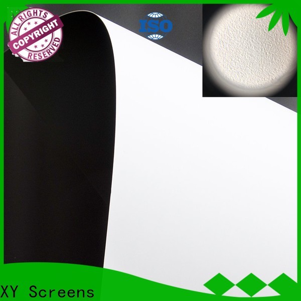 metallic front fabrics with good price for fixed frame projection screen
