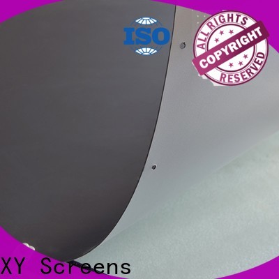 XY Screens flexible front and rear fabric with good price for motorized projection screen