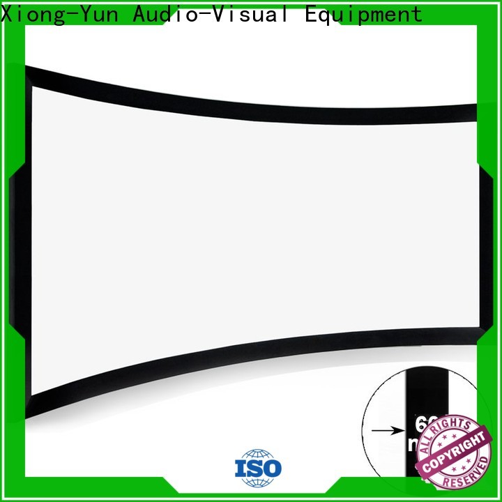 mini Home Entertainment Curved Projector Screens factory price for household