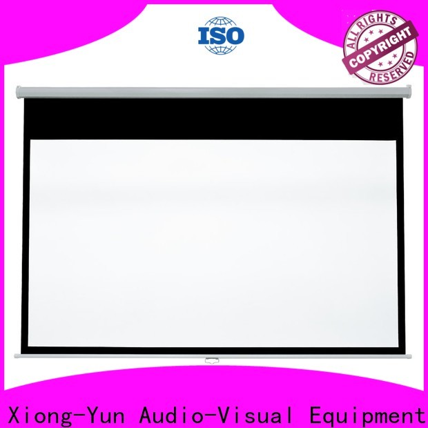 XY Screens sturdy pull down projector screen factory for school