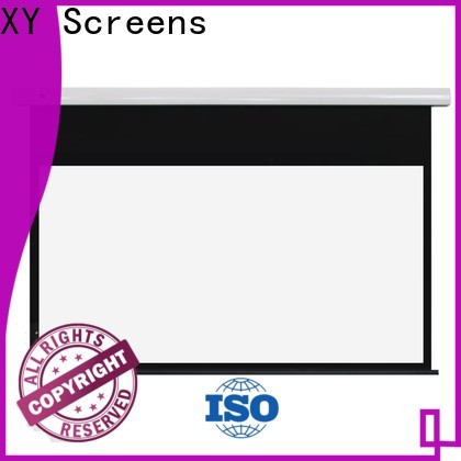 XY Screens electric projector screen supplier for rooms