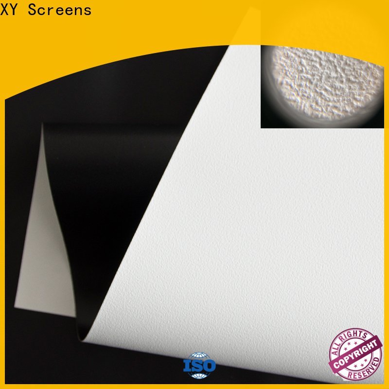 XY Screens professional front fabrics factory for projector screen