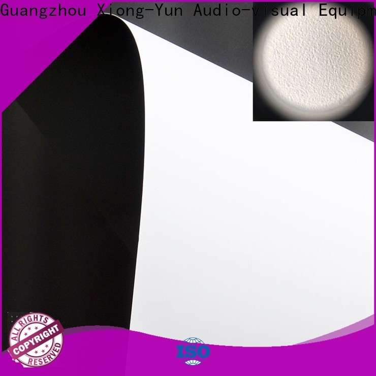 XY Screens professional projector fabric factory for thin frame projector screen